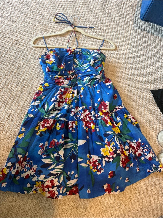 Anthropologie Dresses & Skirts - Anthropologie Blue Floral Sundress